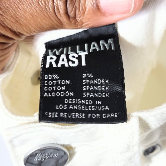 William Rast Women's White Skinny Ankle Jeans Size 26 - Picture 6 of 10